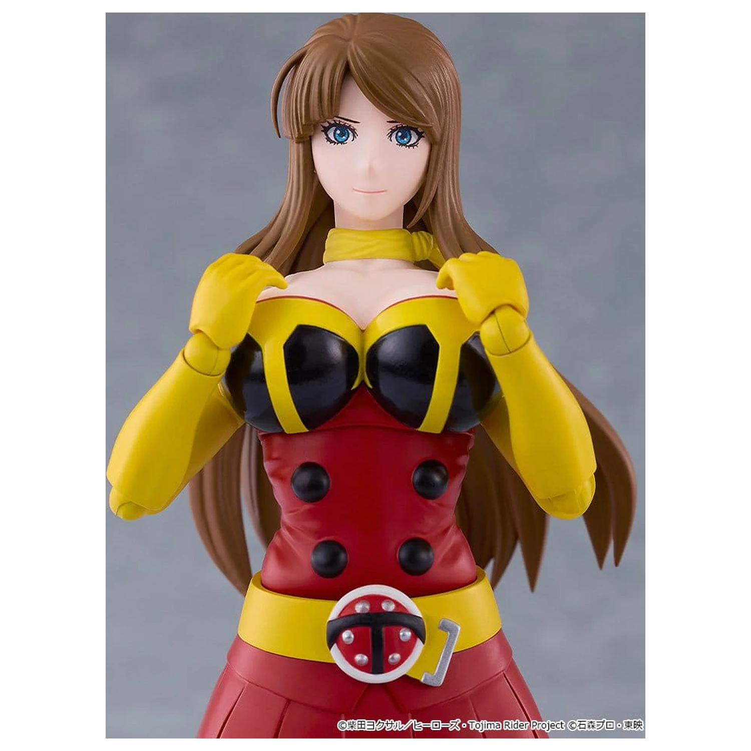 Tojima Wants to Be a Kamen Rider Figma Action-Figur Yuriko Okada (Electro-Wave Human Tackle Ver.) 14 cm Produktfoto