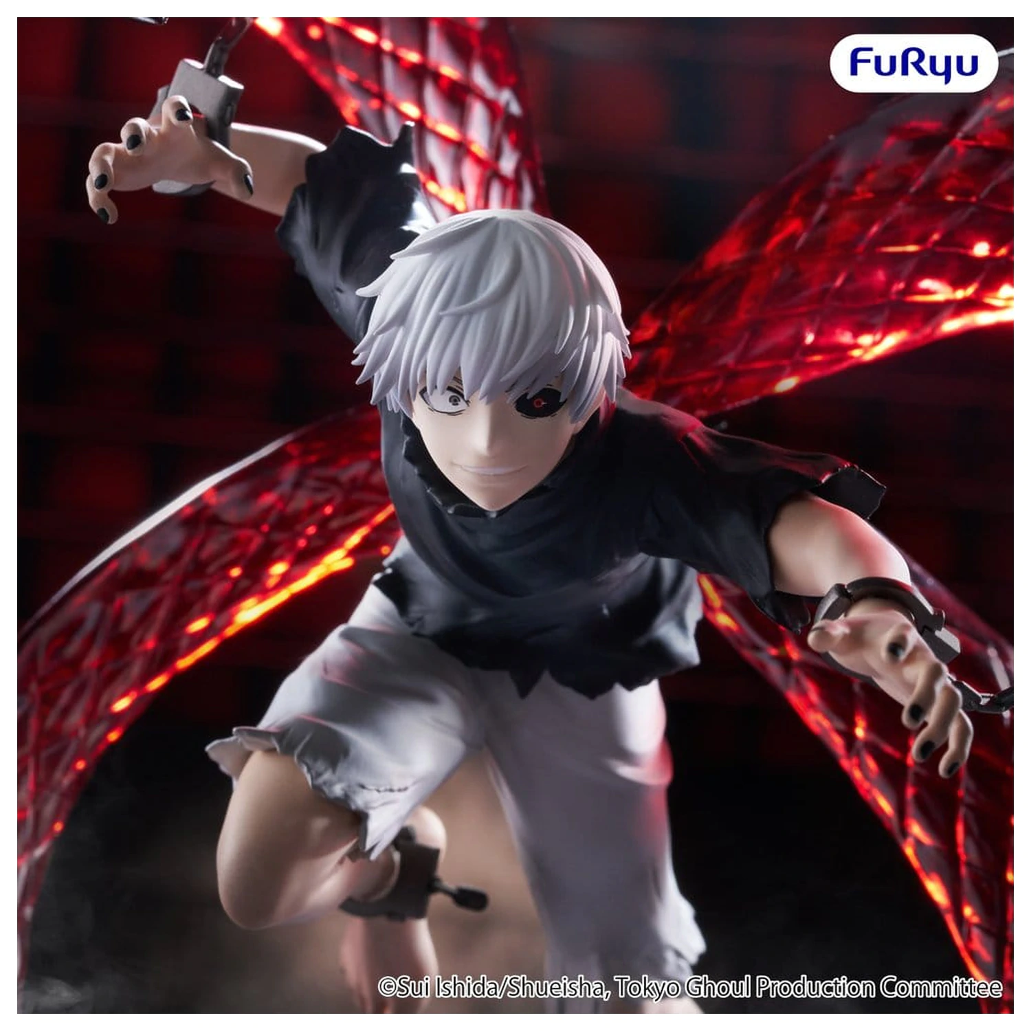 Tokyo Ghoul Muchute PVC Figur Ken Kaneki 17 cm Produktfoto