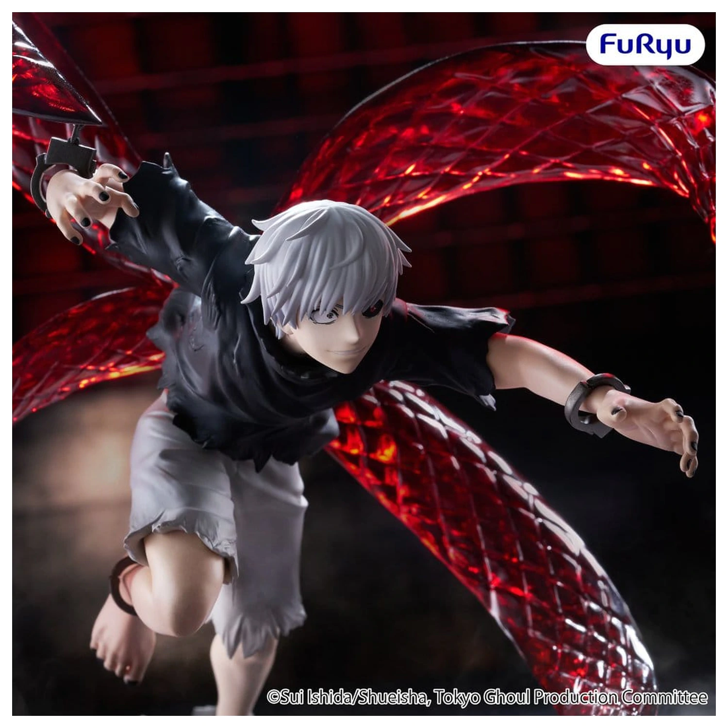 Tokyo Ghoul Muchute PVC Figur Ken Kaneki 17 cm Produktfoto