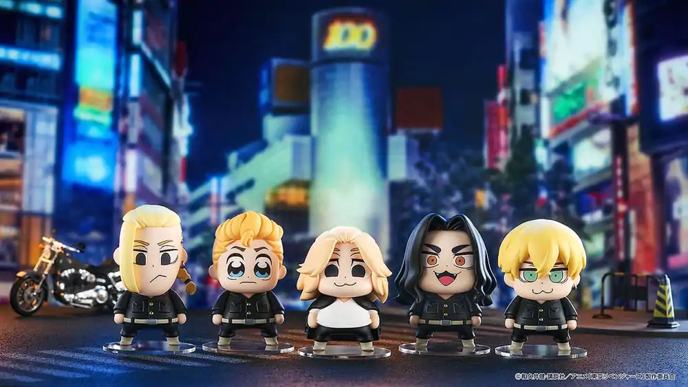 Tokyo Revengers Chibi Minifiguren Takemichi Hanagaki, Manjiro Sano, Ken Ryuguji Bkub Ver. 7 cm Produktfoto