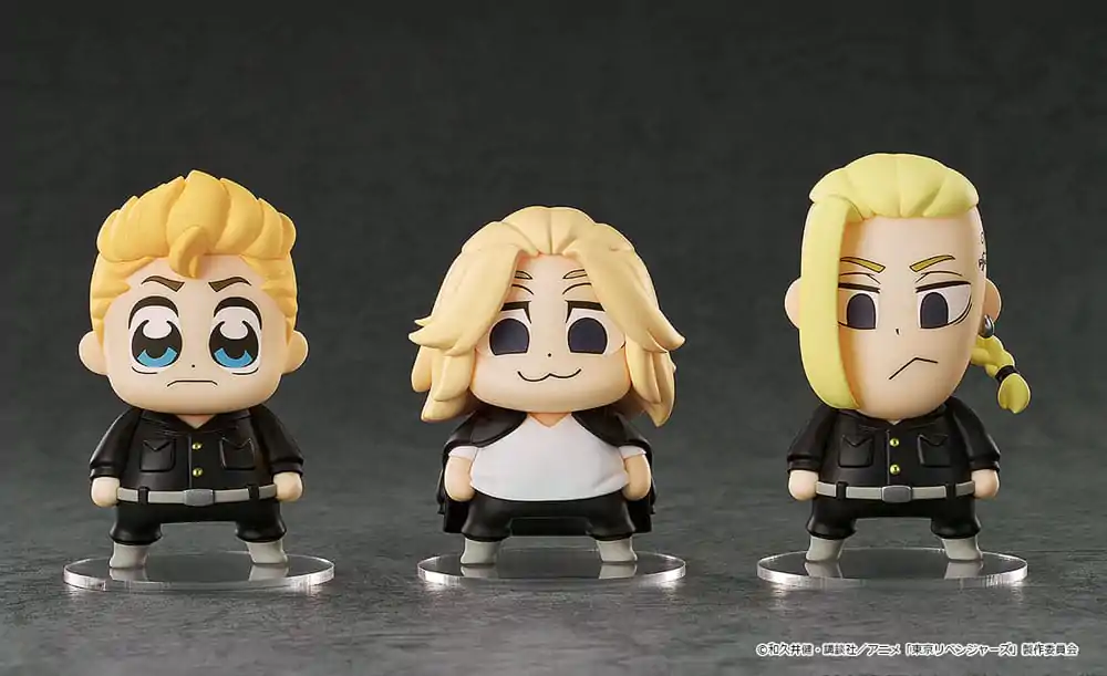 Tokyo Revengers Chibi Minifiguren Takemichi Hanagaki, Manjiro Sano, Ken Ryuguji Bkub Ver. 7 cm Produktfoto
