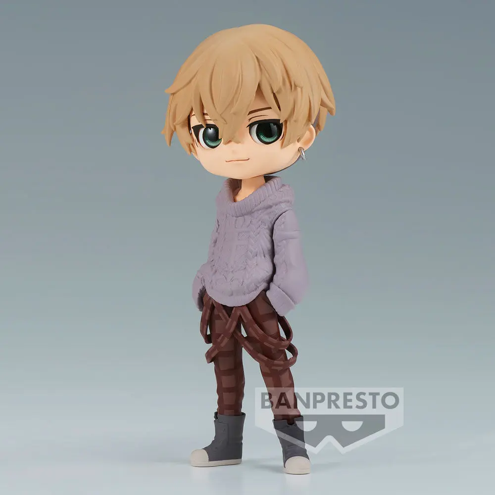 Tokyo Revengers Chifuyu Matsuno Plain Clothes Ver.B Q posket Figur 14cm Produktfoto