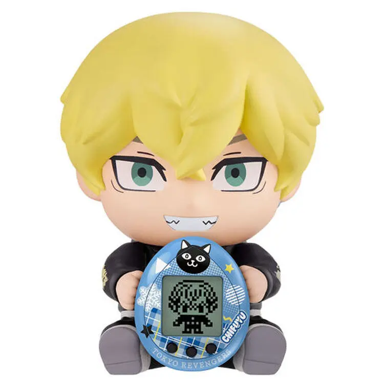 Tokyo Revengers Hugmy Tamagotchi + Chifuyu Support Figur termékfotó