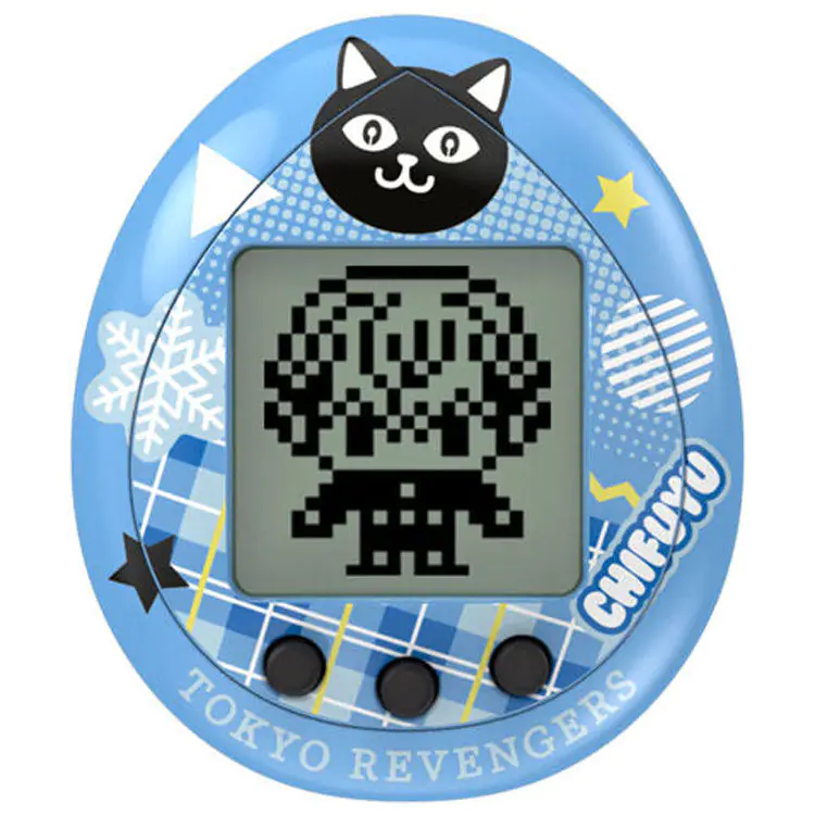 Tokyo Revengers Hugmy Tamagotchi + Chifuyu Support Figur termékfotó