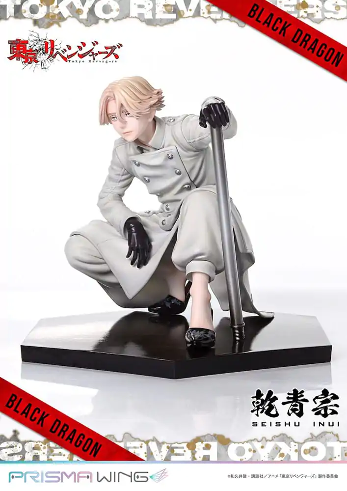 Tokyo Revengers Prisma Wing PVC Statue 1/7 Seishu Inui 14 cm termékfotó