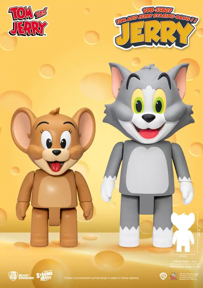 Tom & Jerry Syaking Bang PVC Figur Jerry 30 cm Produktfoto