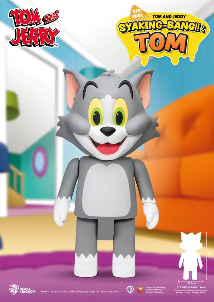 Tom &amp; Jerry Syaking Bank Vinyl Spardose Tom 48 cm Produktfoto