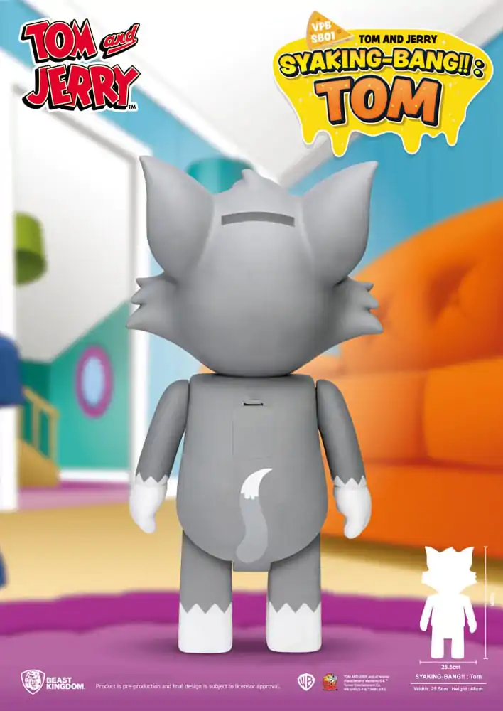 Tom &amp; Jerry Syaking Bank Vinyl Spardose Tom 48 cm Produktfoto
