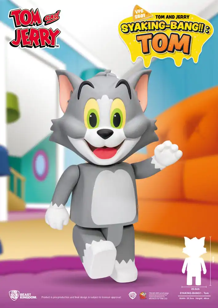 Tom &amp; Jerry Syaking Bank Vinyl Spardose Tom 48 cm Produktfoto