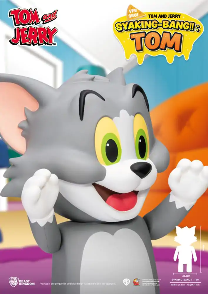 Tom &amp; Jerry Syaking Bank Vinyl Spardose Tom 48 cm Produktfoto