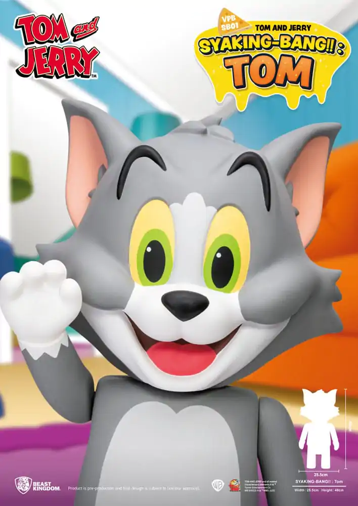 Tom &amp; Jerry Syaking Bank Vinyl Spardose Tom 48 cm Produktfoto