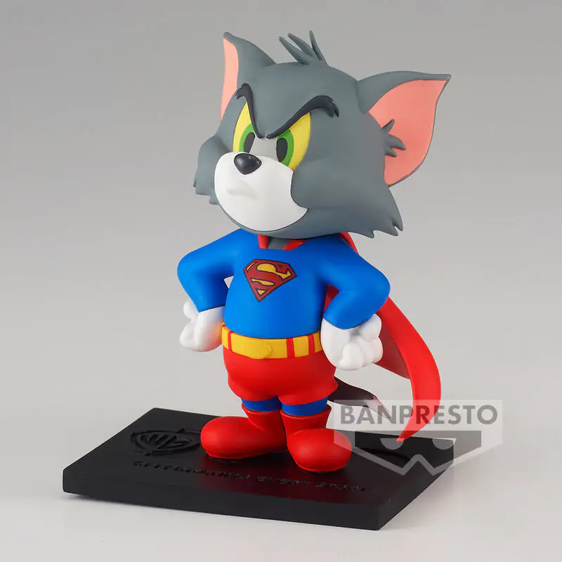 Tom and Jerry 100th Anniversary Warner Bross Tom as Superman Figur 8cm Produktfoto