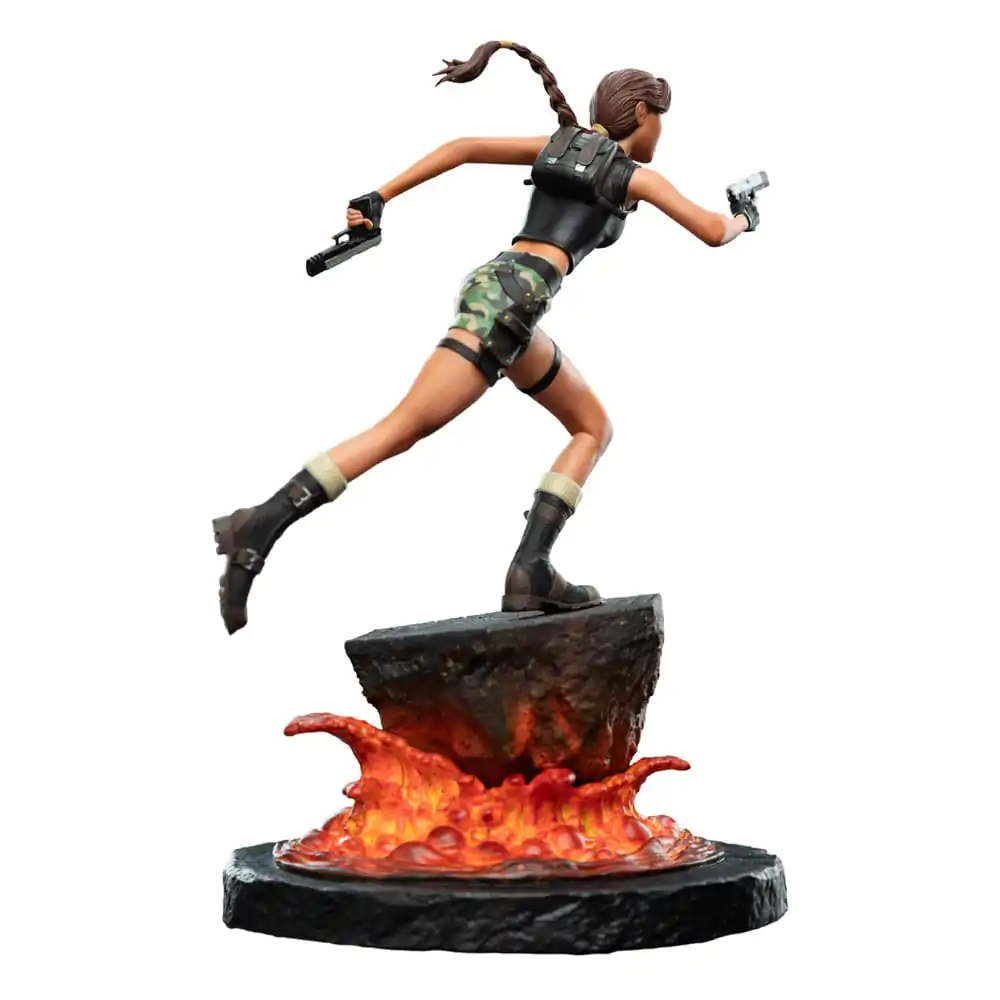 Tomb Raider Mini Statue Lara Croft: The Sanctuary of Flame 18 cm Produktfoto