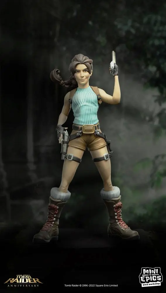 Tomb Raider Mini Epics Vinyl Figur Lara Croft 17 cm termékfotó