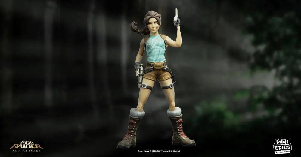 Tomb Raider Mini Epics Vinyl Figur Lara Croft 17 cm termékfotó