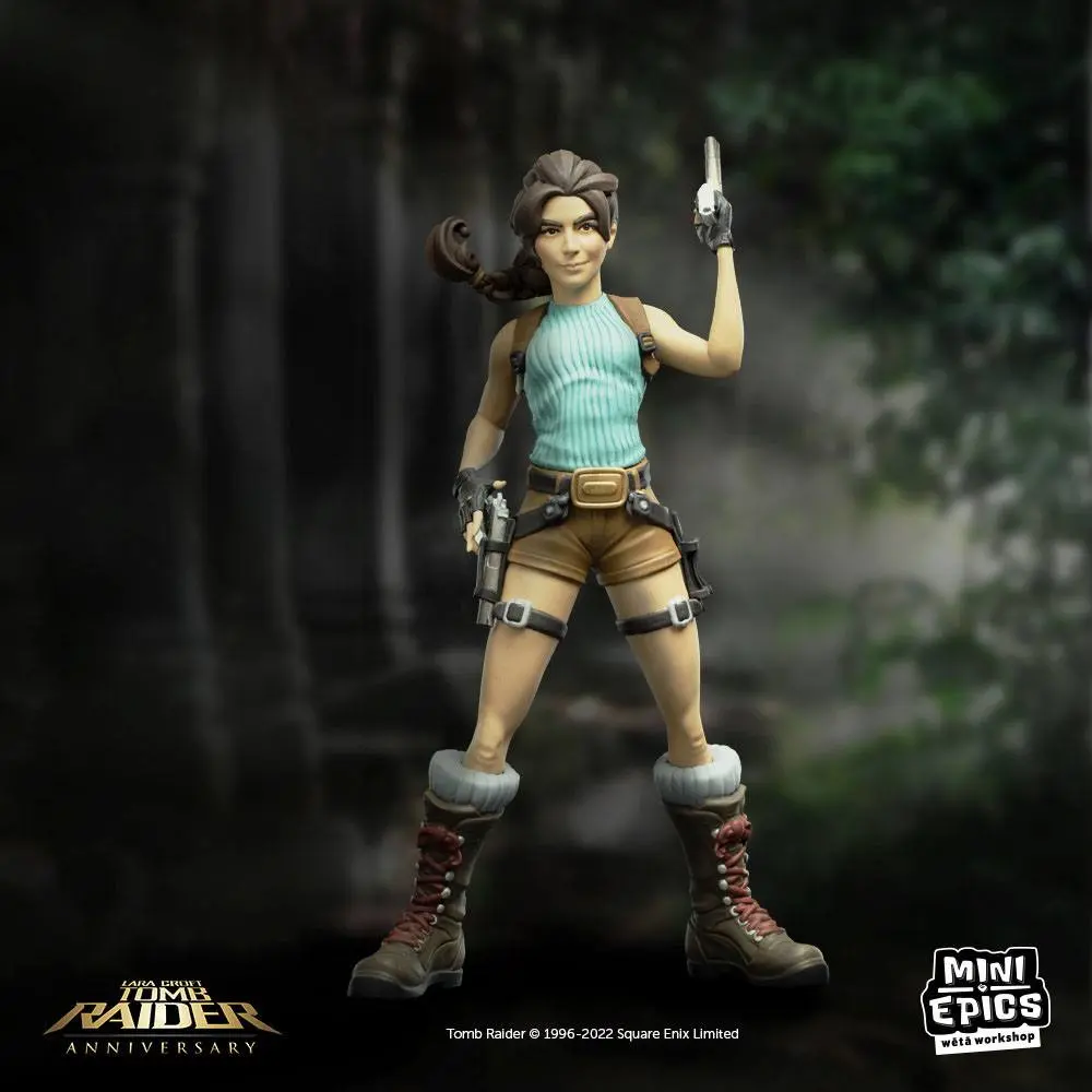 Tomb Raider Mini Epics Vinyl Figur Lara Croft 17 cm termékfotó