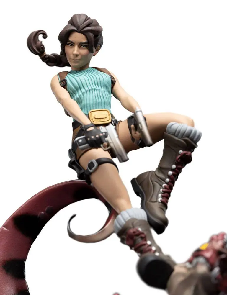 Tomb Raider Mini Epics Vinyl Figur Lara Croft & Raptor 24 cm termékfotó