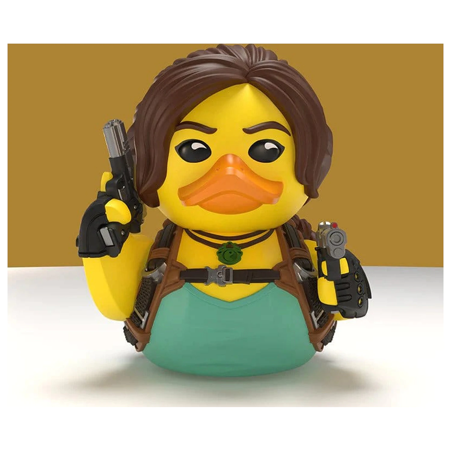 Tomb Raider Tubbz PVC Figur Lara (30th Anniversary) Boxed Edition 10 cm Produktfoto