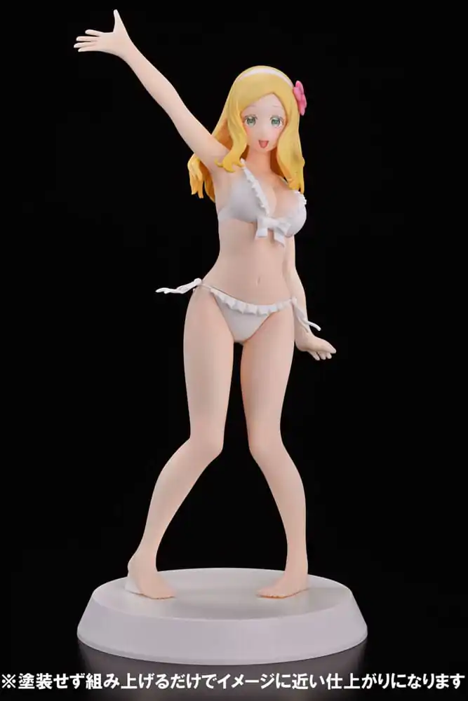 Tomo-chan Is a Girl! Summer Queens Assemble Heroines PVC Statue 1/8 Carol Olston Figur Bausatz Ver. 22 cm Produktfoto