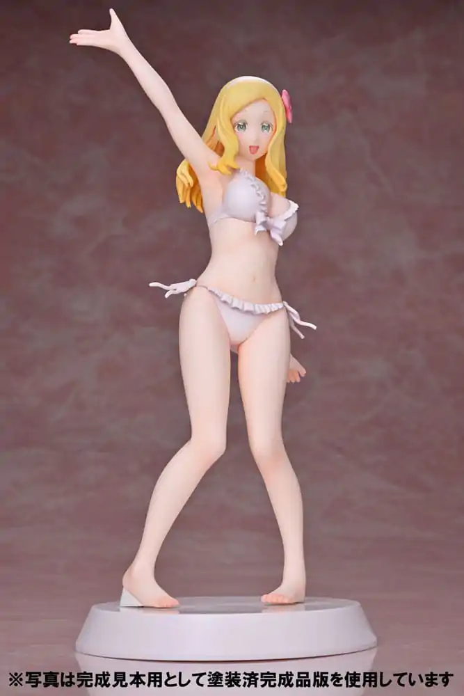 Tomo-chan Is a Girl! Summer Queens Assemble Heroines PVC Statue 1/8 Carol Olston Figur Bausatz Ver. 22 cm Produktfoto