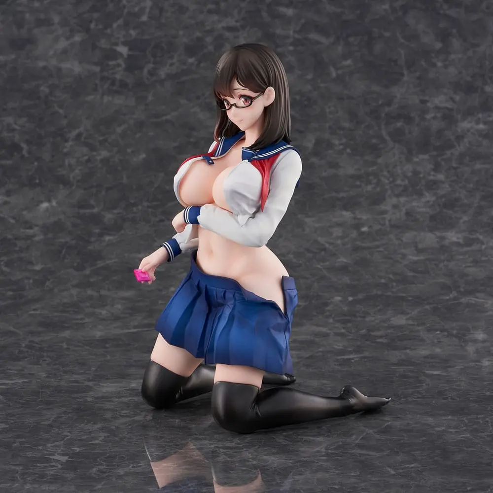 Tomoe Sasamori Illustration PVC Statue Aoi Shirasagi 20 cm Produktfoto