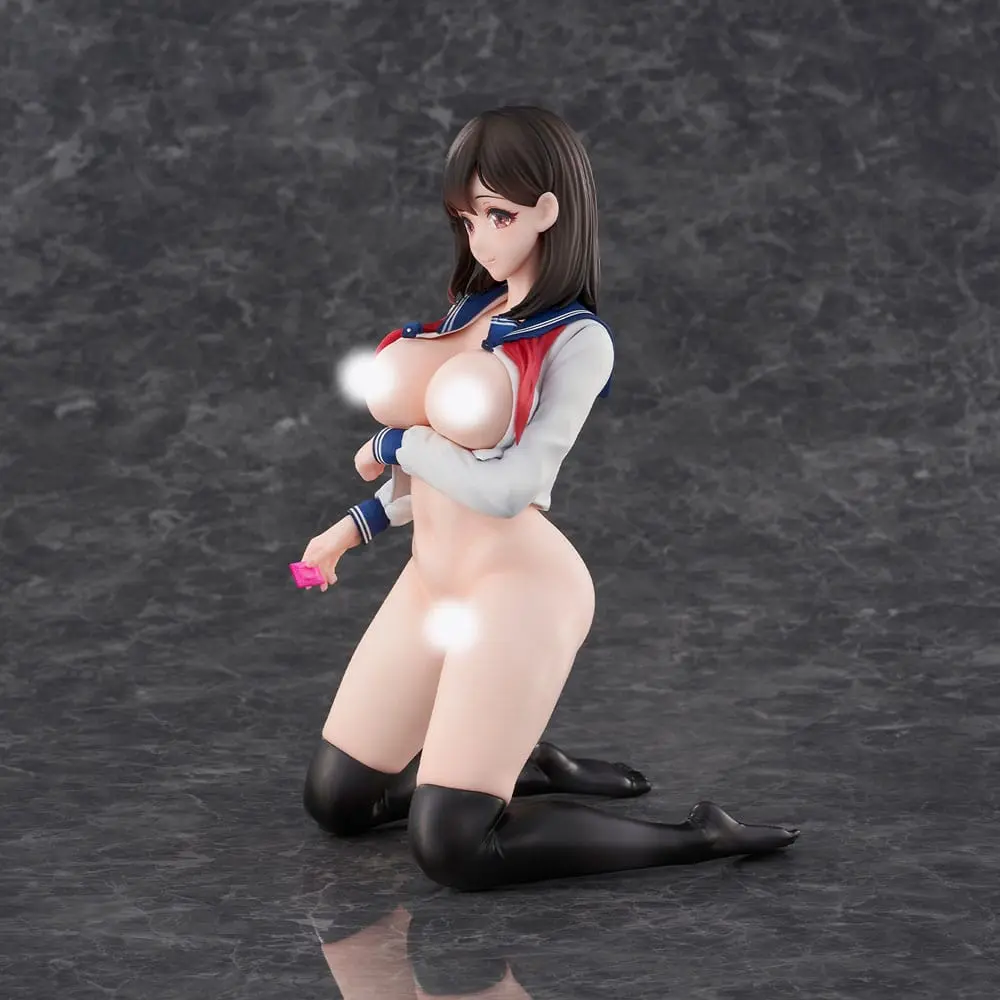 Tomoe Sasamori Illustration PVC Statue Aoi Shirasagi 20 cm Produktfoto