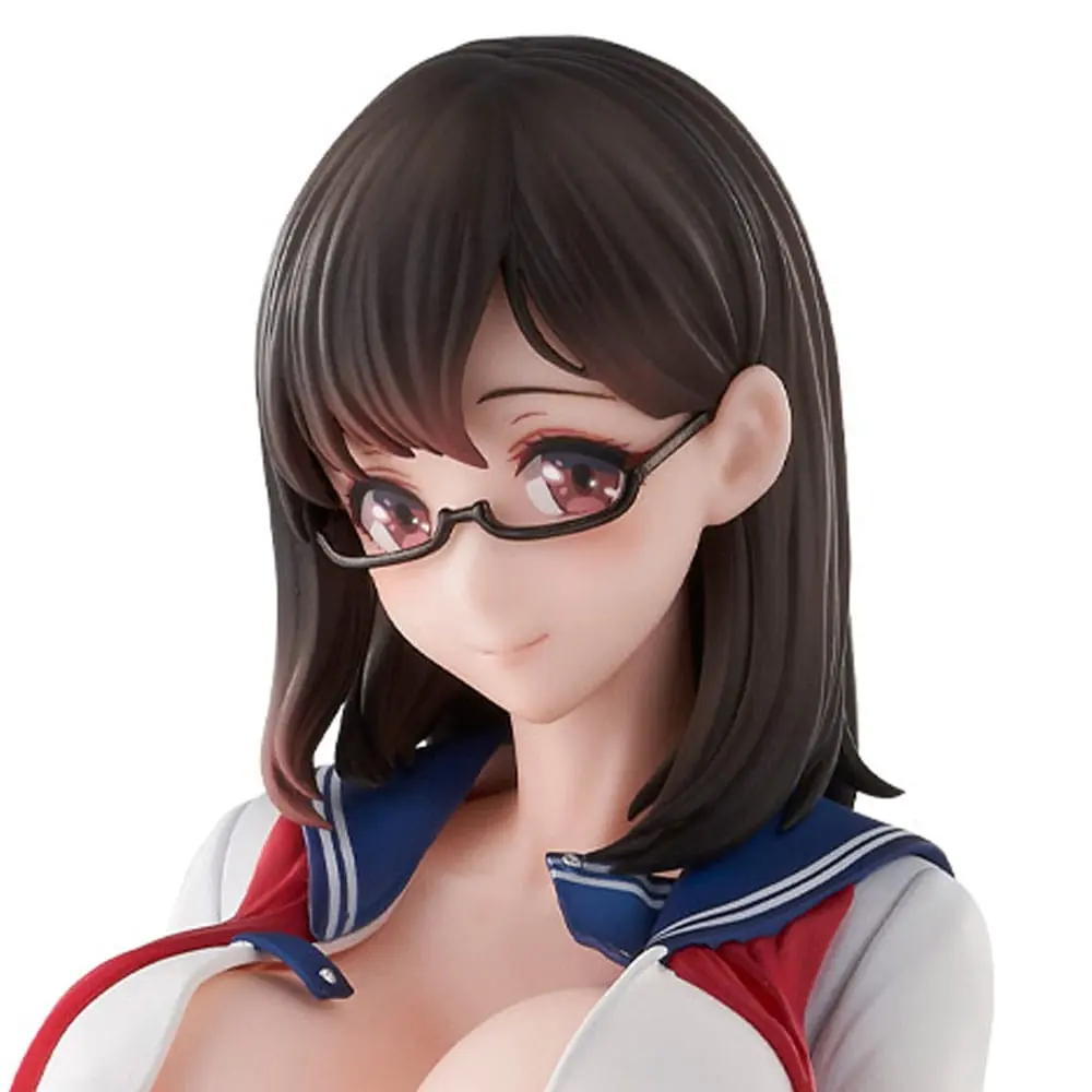 Tomoe Sasamori Illustration PVC Statue Aoi Shirasagi 20 cm Produktfoto