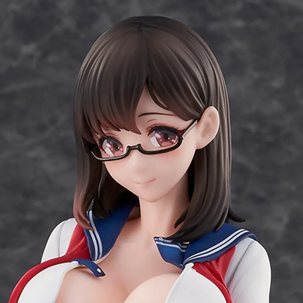 Tomoe Sasamori Illustration PVC Statue Aoi Shirasagi 20 cm Produktfoto