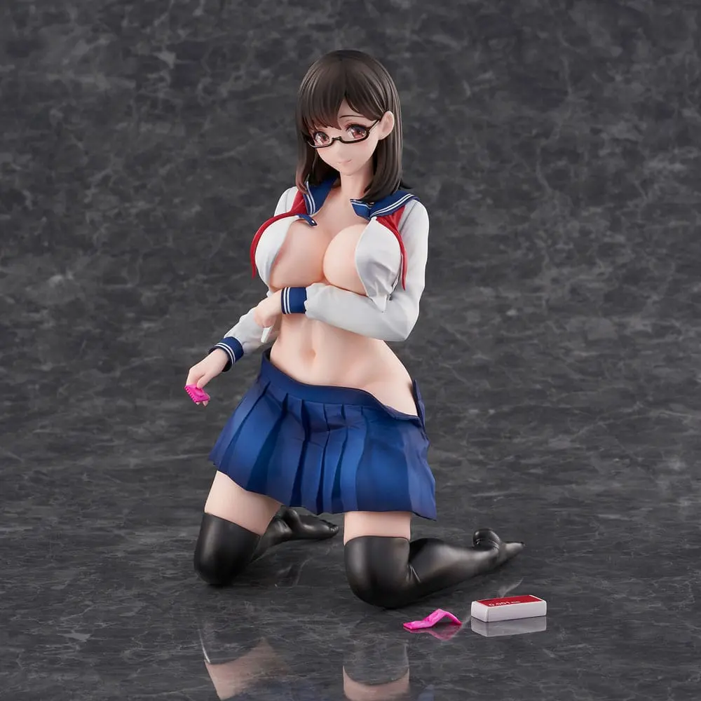 Tomoe Sasamori Illustration PVC Statue Aoi Shirasagi 20 cm Produktfoto