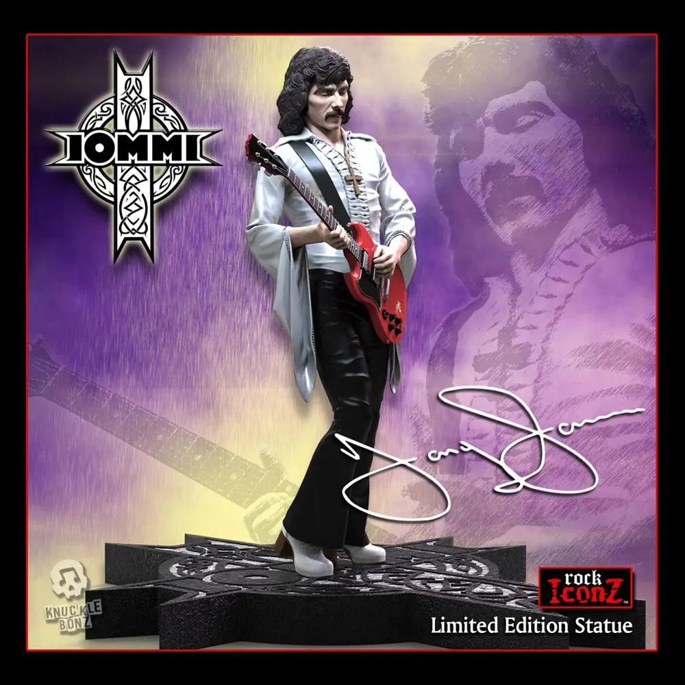 Tony Iommi Rock Iconz Statue 1/9 Limited Edition 22 cm Produktfoto