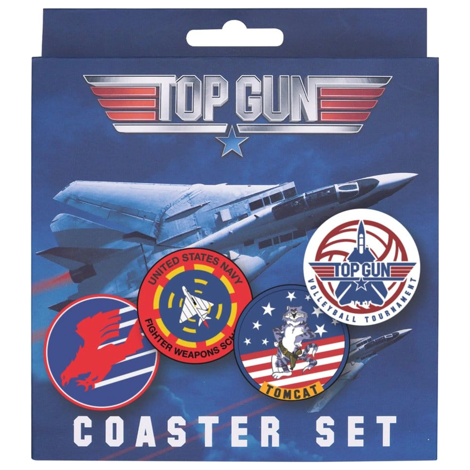 Top Gun Untersetzer 4er-Pack Produktfoto