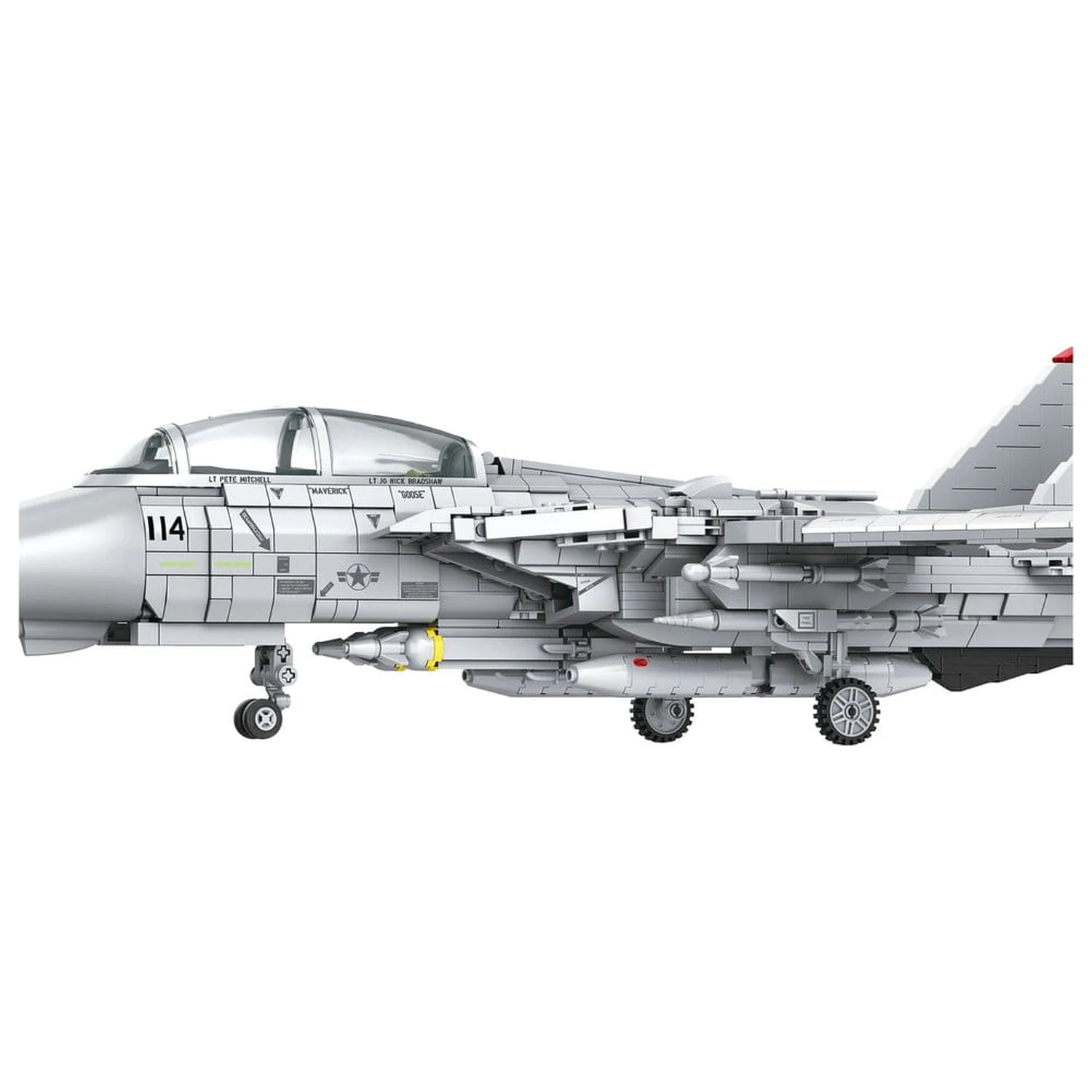 Top Gun Klemmbausteine Set Maverick's F-14A Tomcat Produktfoto