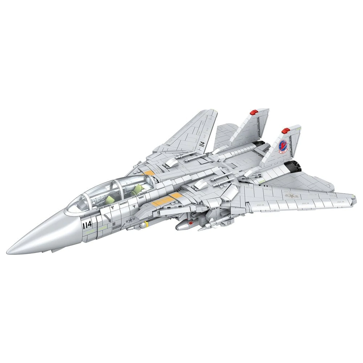 Top Gun Klemmbausteine Set Maverick's F-14A Tomcat Produktfoto