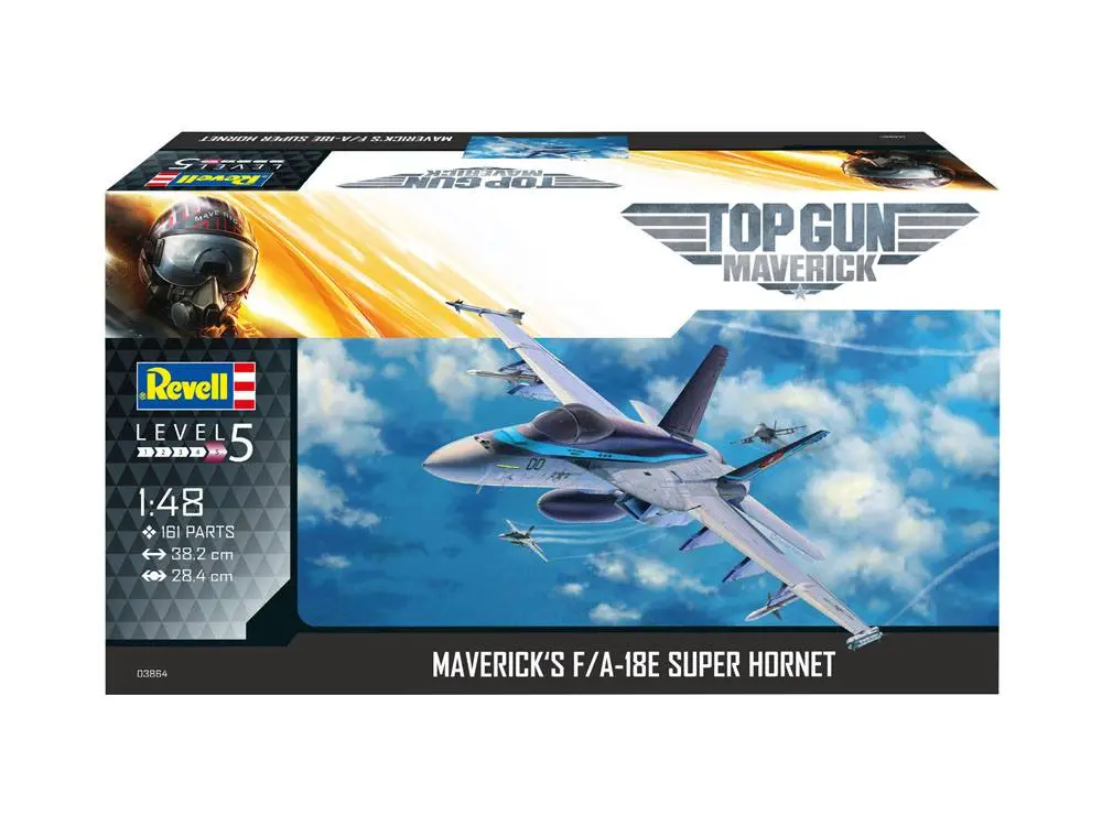 Top Gun: Maverick Modellbausatz 1/48 Maverick´s F/A-18E Super Hornet 38 cm Produktfoto