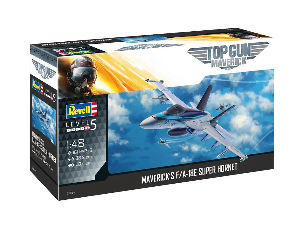 Top Gun: Maverick Modellbausatz 1/48 Maverick´s F/A-18E Super Hornet 38 cm Produktfoto