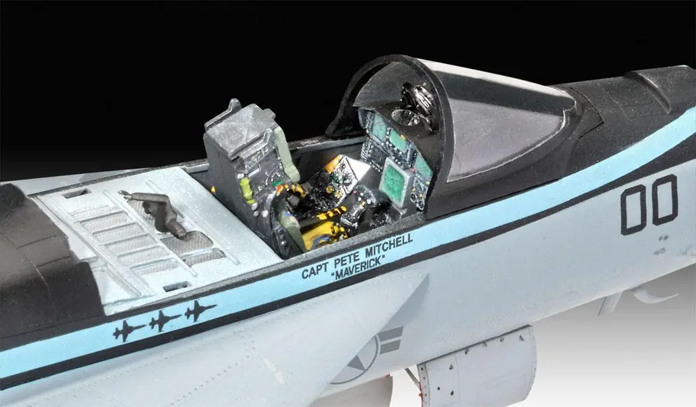 Top Gun: Maverick Modellbausatz 1/48 Maverick´s F/A-18E Super Hornet 38 cm Produktfoto