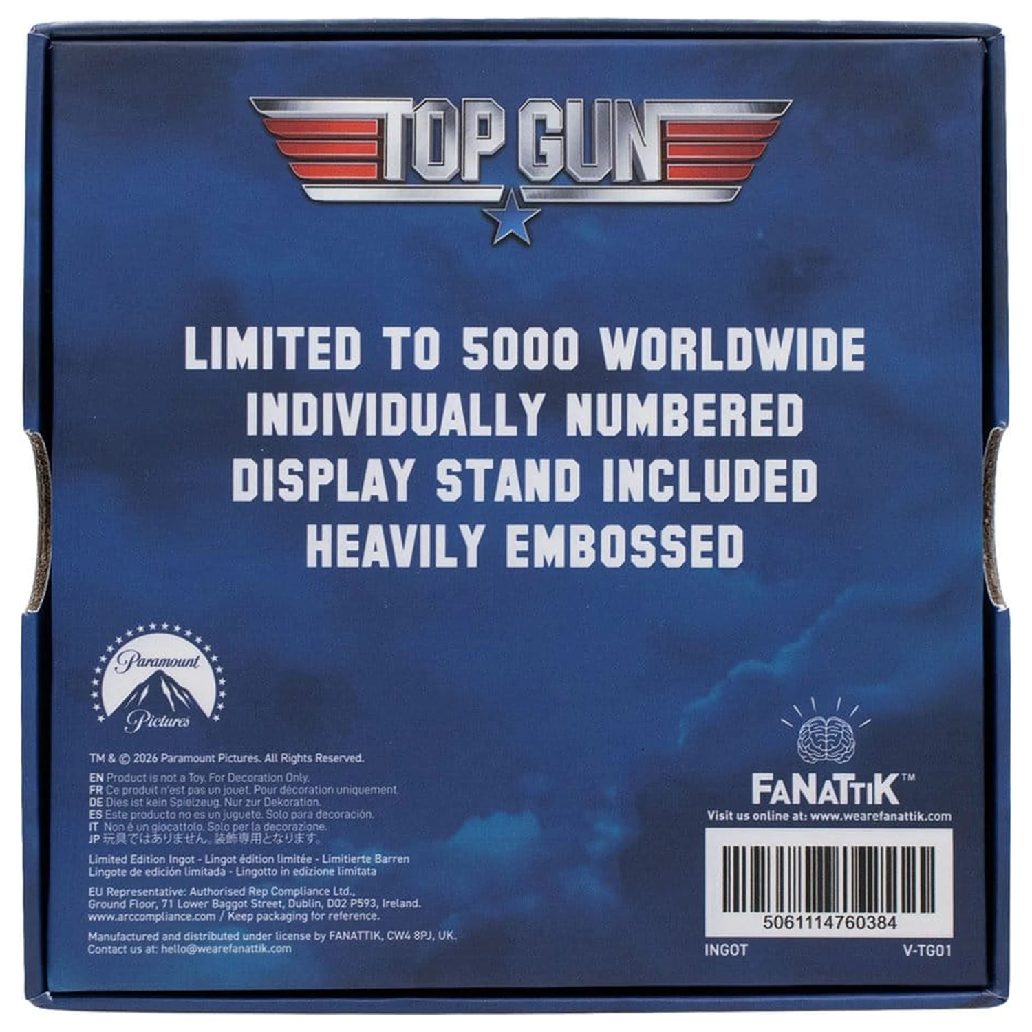 Top Gun Medallion Limited Edition Helm Produktfoto
