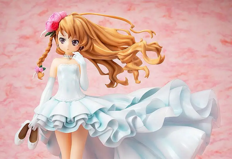 Toradora PVC Statue 1/7 Taiga Aisaka: Wedding Dress Ver. 21 cm Produktfoto