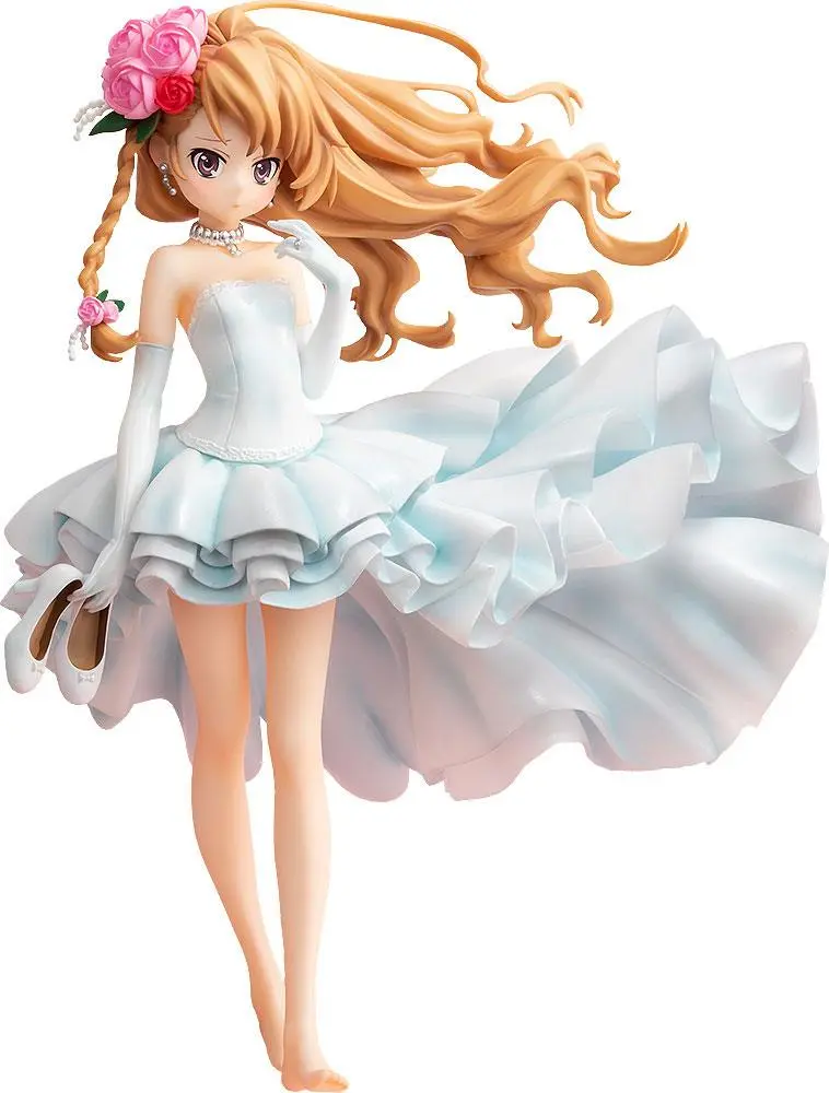 Toradora PVC Statue 1/7 Taiga Aisaka: Wedding Dress Ver. 21 cm Produktfoto
