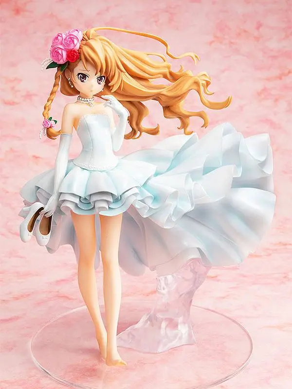 Toradora PVC Statue 1/7 Taiga Aisaka: Wedding Dress Ver. 21 cm Produktfoto