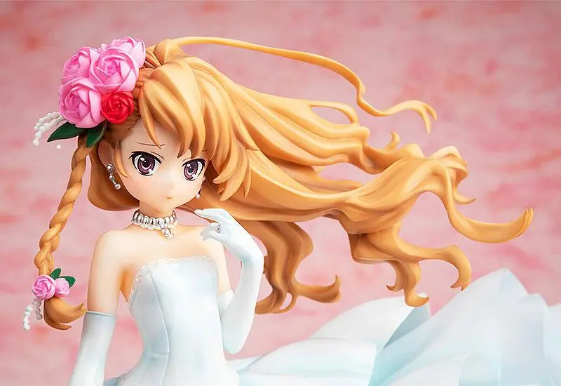 Toradora PVC Statue 1/7 Taiga Aisaka: Wedding Dress Ver. 21 cm Produktfoto