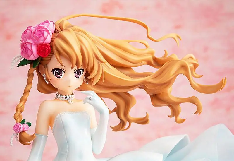 Toradora PVC Statue 1/7 Taiga Aisaka: Wedding Dress Ver. 21 cm Produktfoto