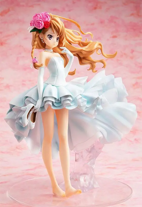 Toradora PVC Statue 1/7 Taiga Aisaka: Wedding Dress Ver. 21 cm Produktfoto