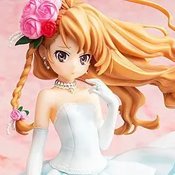 Toradora PVC Statue 1/7 Taiga Aisaka: Wedding Dress Ver. 21 cm Produktfoto