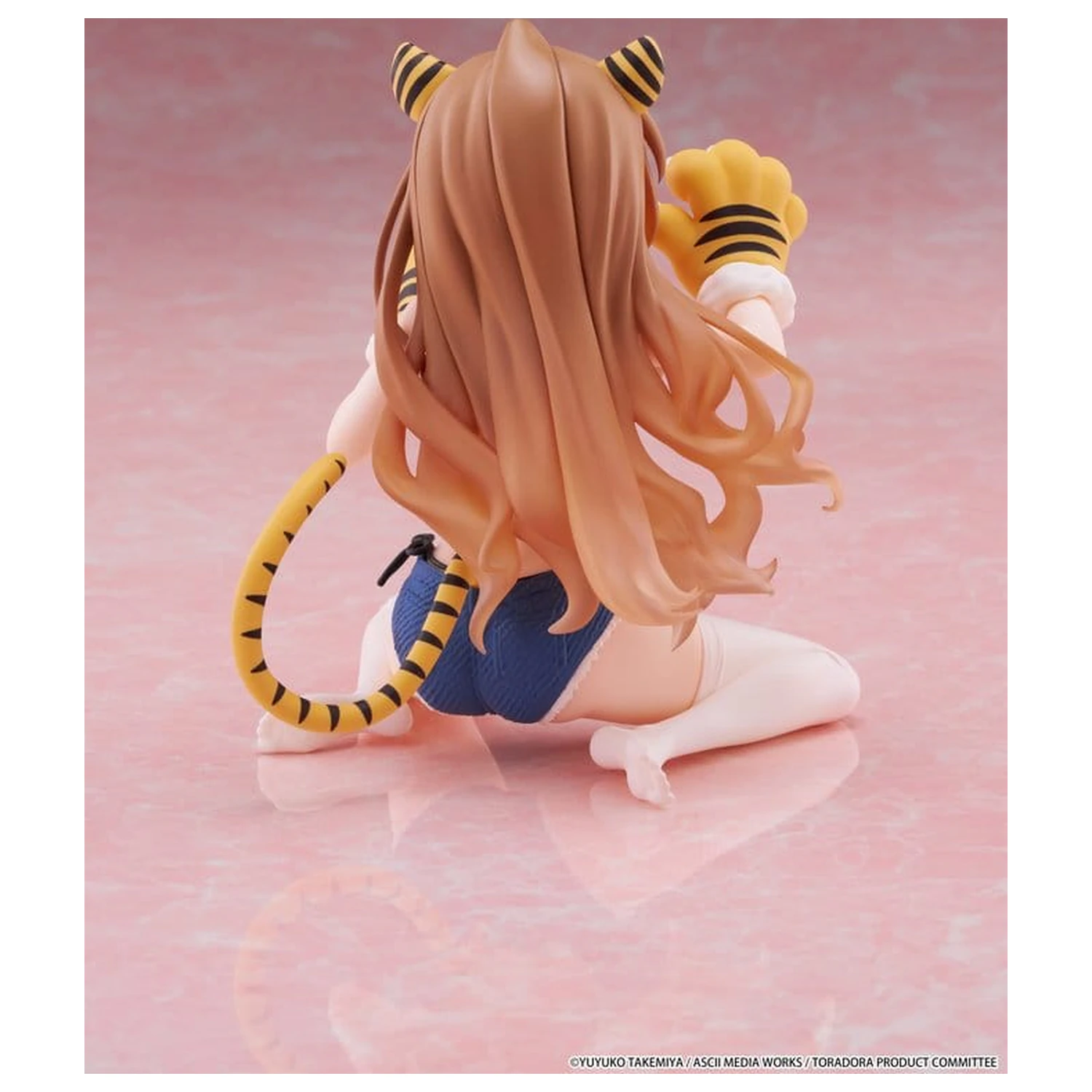 Toradora! Desktop Cute PVC Figur Taiga Aisaka (Tiger Costume Swimwear Ver.) 13 cm Produktfoto