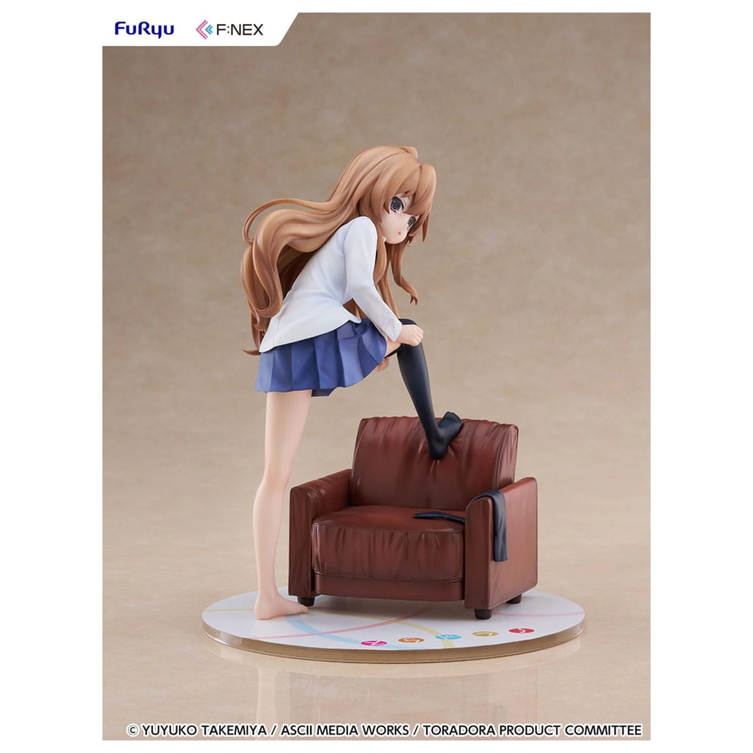 Toradora! F:NEX PVC Statue 1/7 Taiga Aisaka 18 cm Produktfoto