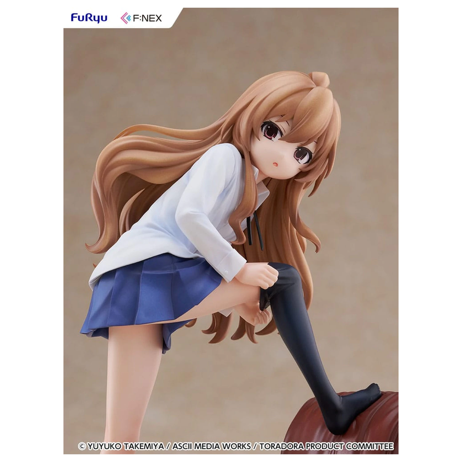 Toradora! F:NEX PVC Statue 1/7 Taiga Aisaka 18 cm Produktfoto