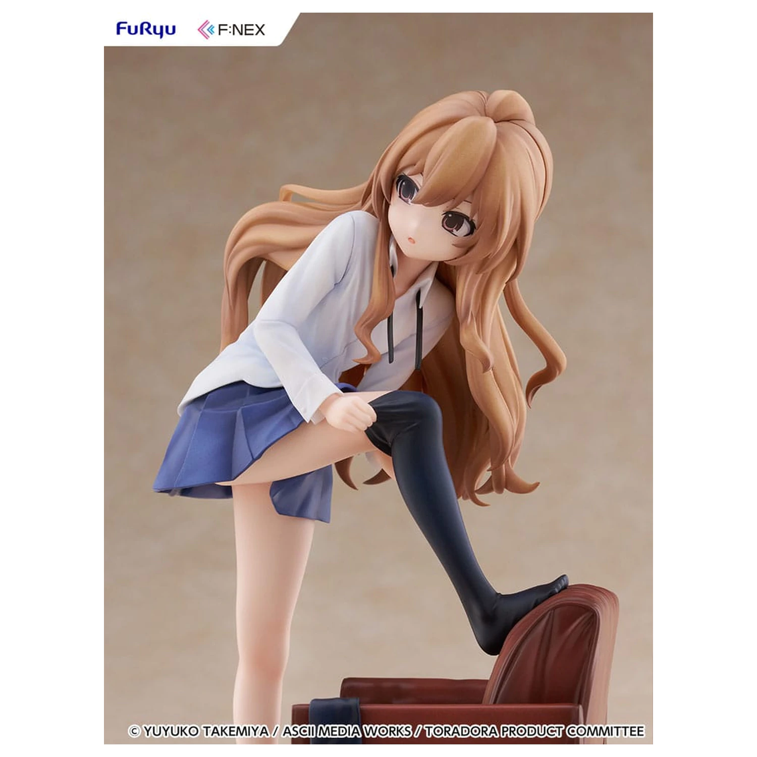 Toradora! F:NEX PVC Statue 1/7 Taiga Aisaka 18 cm Produktfoto