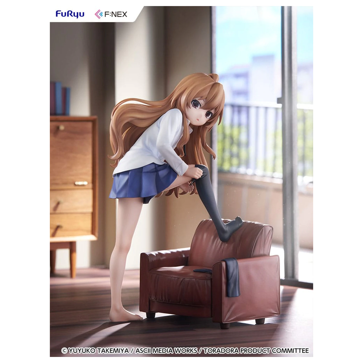 Toradora! F:NEX PVC Statue 1/7 Taiga Aisaka 18 cm Produktfoto