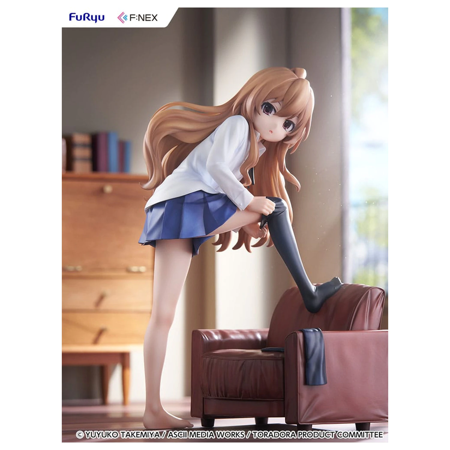 Toradora! F:NEX PVC Statue 1/7 Taiga Aisaka 18 cm Produktfoto